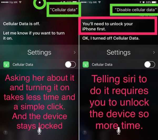 Ошибка в Siri позволяет получить доступ к некоторым настройкам на заблокированном смартфоне iPhone 2