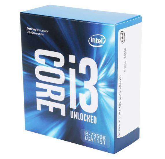 Процессор Intel Core i3-7350K подешевел 2