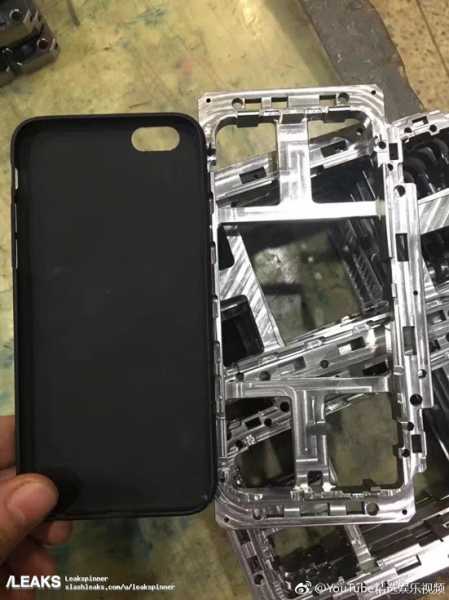 Появились фотографии металлической рамки шасси смартфона Apple iPhone 8 6