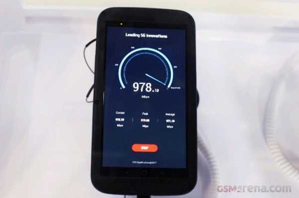 Смартфон ZTE Gigabit Phone на SoC Snapdragon 835 способен получать данные со скоростью около 1 Гбит/с 2