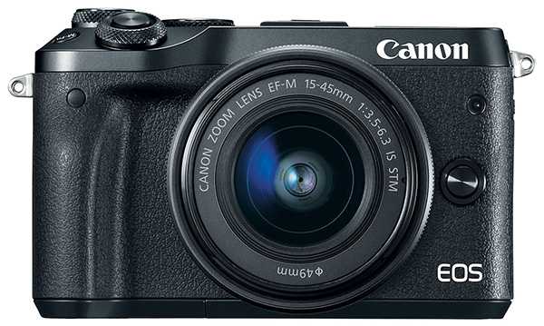 Беззеркальная камера Canon EOS M6 оценена в 990 евро 1