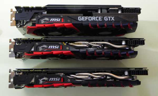 Серия изображений дает представление о внешнем виде 3D-карты MSI GeForce GTX 1080 Gaming X Plus 11