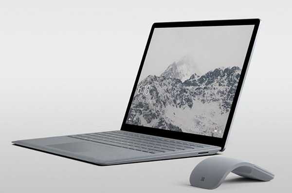Опубликованы изображения мобильного компьютера Microsoft Surface Laptop под управлением ОС Windows 10 S 13