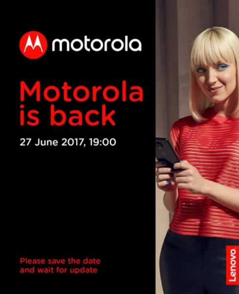 Анонс Moto Z2 назначен на 27 июня 2