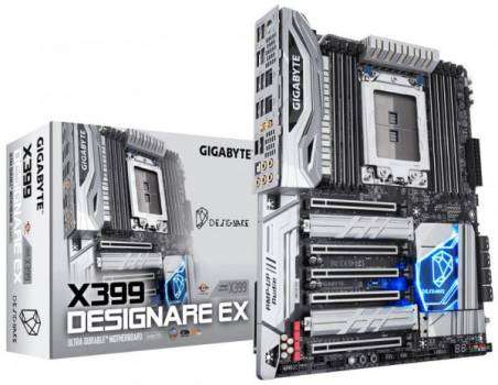 Gigabyte анонсирует под чипы AMD Threadripper материнскую плату X399 Designare EX