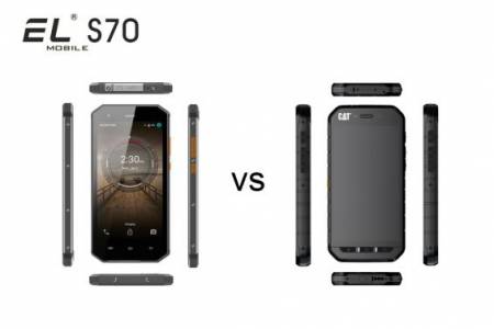 Компания EL представила самый тонкий защищённый смартфон S70