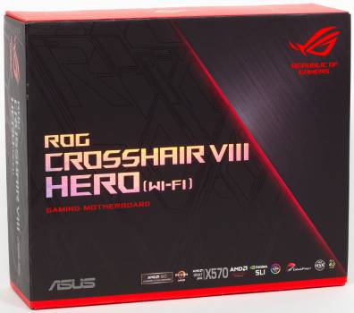 Обзор материнской платы Asus ROG Crosshair VIII Hero (Wi-Fi) на чипсете AMD X570