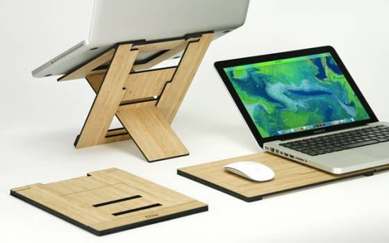 Flio Up – портативная и компактная подставка для MacBook