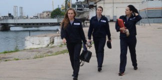 На Черноморском флоте появился первый женский патрульный катер
