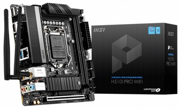 MSI выпускает материнскую плату H510I PRO WIFI с расширенными сетевыми возможностями