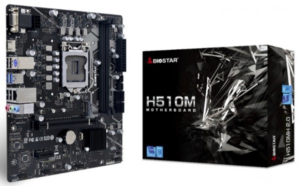 Biostar пополняет перечень доступных материнок на чипсете Intel H510 моделью H510MH 2.0